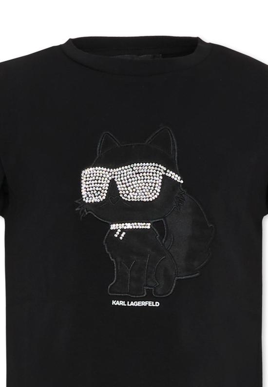 25FW [키즈] 칼라거펠트 티셔츠 Z30945 09B BLACK - KARL LAGERFELD