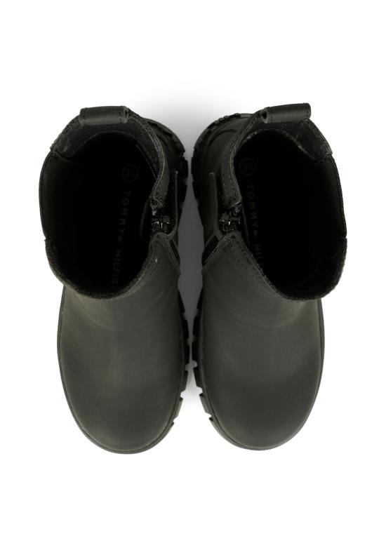 25FW [키즈] 타미힐피거 미들 부츠 T3X5 34130 1355999 BLACK - TOMMY HILFIGER