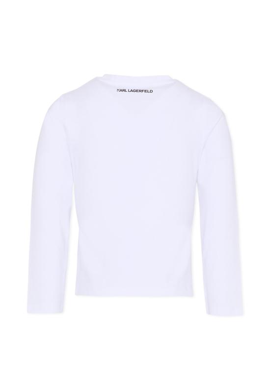 25FW [키즈] 칼라거펠트 탑 Z30938 10P WHITE - KARL LAGERFELD