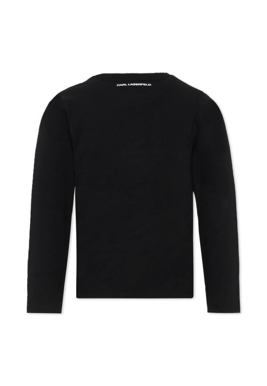 25FW [키즈] 칼라거펠트 티셔츠 Z30938 09B BLACK - KARL LAGERFELD