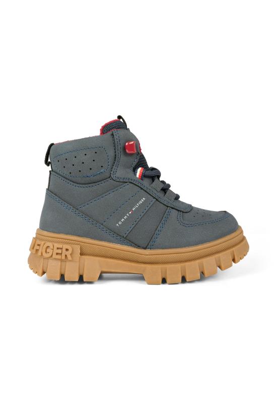 25FW [키즈] 타미힐피거 미들 부츠 T3X5 34129 1696800 BLUE