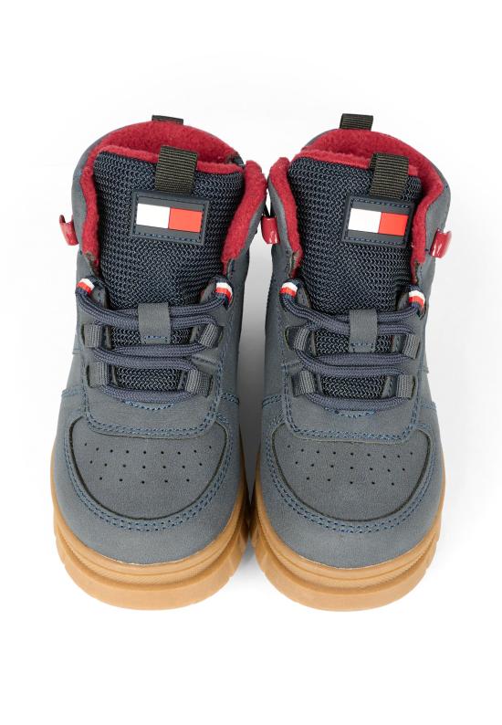 25FW [키즈] 타미힐피거 미들 부츠 T3X5 34129 1696800 BLUE - TOMMY HILFIGER
