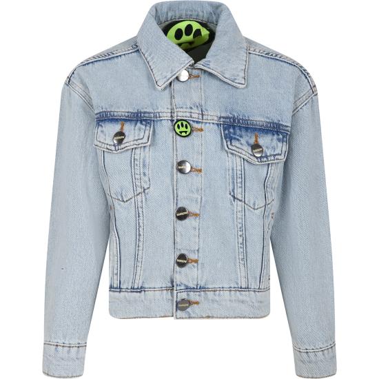  [키즈] 바로우 데님 자켓 S4BKJUJK032 172 DENIM