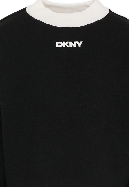 25FW [키즈] 디케이엔와이 니트/스웻셔츠 D62379 M91 BLACK - DKNY