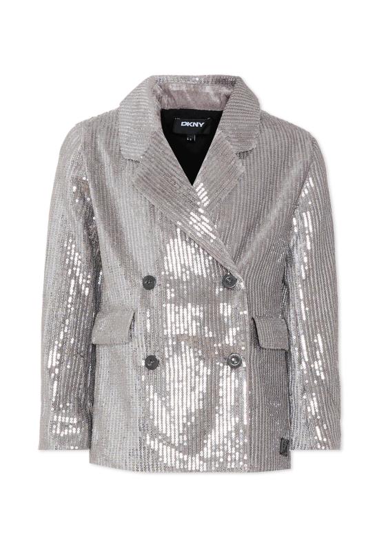 25FW [키즈] 디케이엔와이 자켓 D62375 016 SILVER