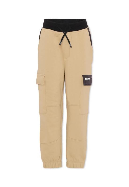 25FW [키즈] 휴고보스 트레이닝/조거 팬츠 G00477 249 BEIGE