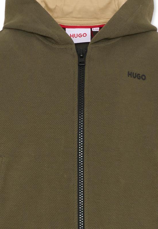 25FW [키즈] 휴고보스 트레이닝 상의 G00459 P26 GREEN - HUGO BOSS