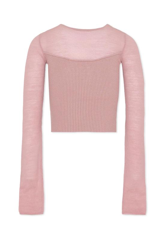 25FW [키즈] 핑코 탑 KFMA008 C FL085 C040 PINK - PINKO