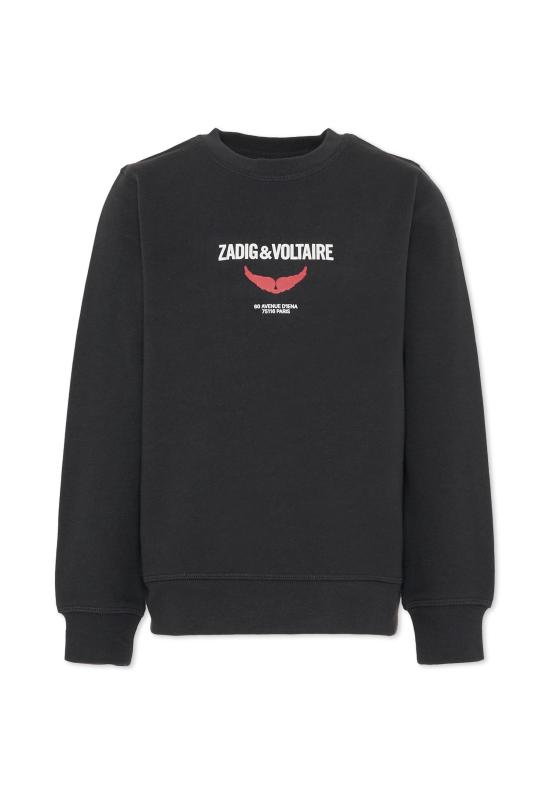 25FW [키즈] 자딕앤볼테르 니트/스웻셔츠 X60465 091 BLACK