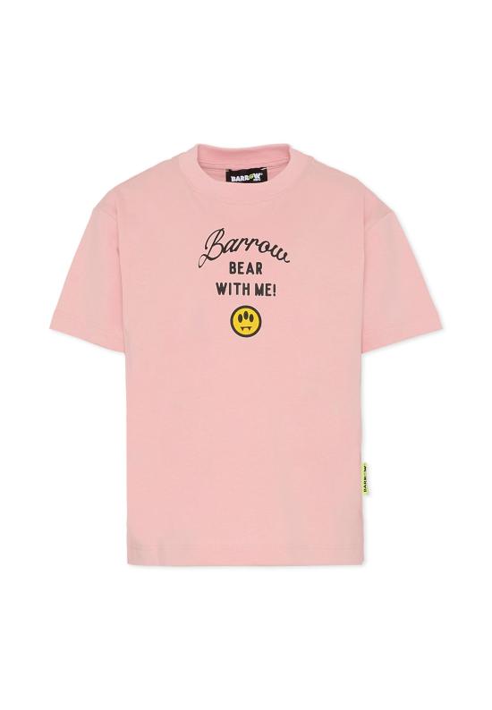 25FW [키즈] 바로우 티셔츠 F5BKJGTH133 406 PINK - BARROW
