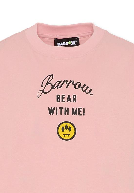 25FW [키즈] 바로우 티셔츠 F5BKJGTH133 406 PINK - BARROW