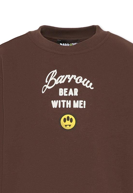 25FW [키즈] 바로우 폴로 셔츠 F5BKJGSW132 308 BROWN - BARROW