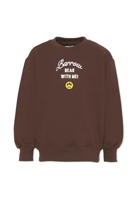 25FW [키즈] 바로우 폴로 셔츠 F5BKJGSW132 308 BROWN - BARROW