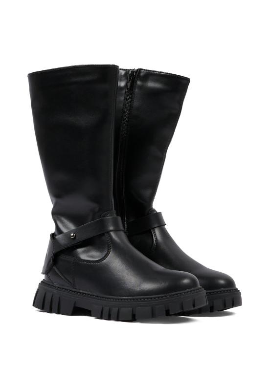 25FW [키즈] 디젤 미들 부츠 BC1047 P1040 T8013 BLACK - DIESEL