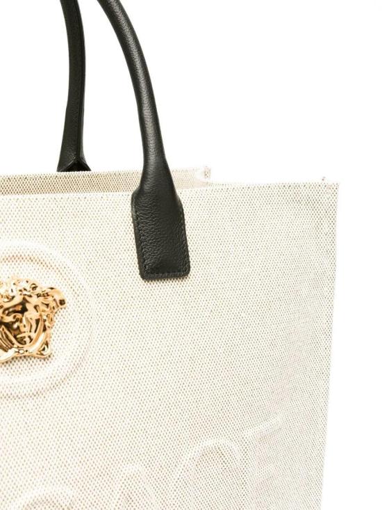 25FW 베르사체 토트백 10047411A03494 ROPE BLACK VERSACE GOLD - VERSACE