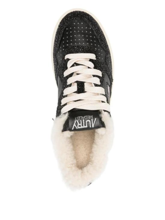 25FW 오트리 메달리스트 로우 레더 스니커즈 AULWTX06 BLK DS026532 - AUTRY