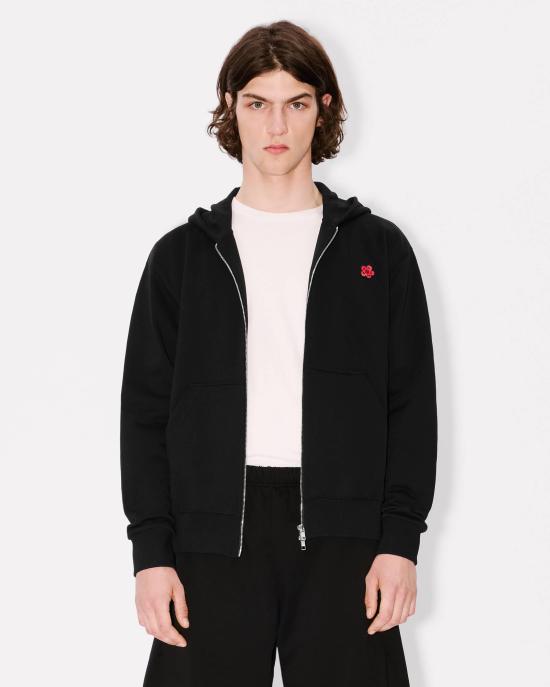 25FW 겐조 긴팔 티셔츠 FE65SW2254MF 99J Black - KENZO