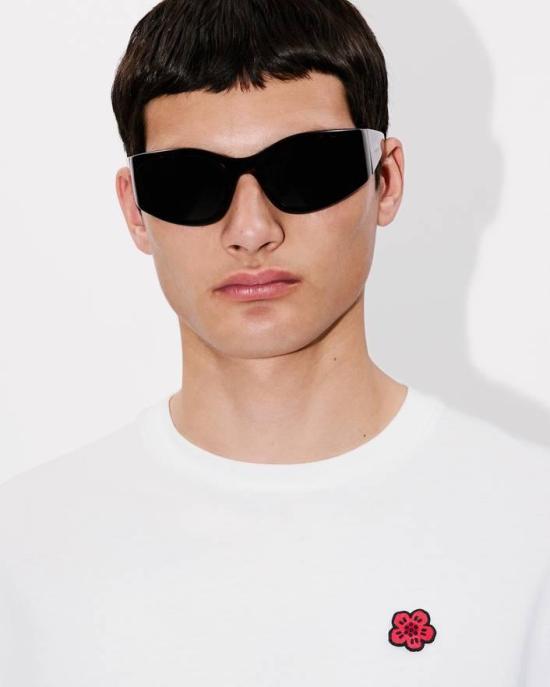 25FW 겐조 반팔 티셔츠 FE65TS4744SG 02 White - KENZO