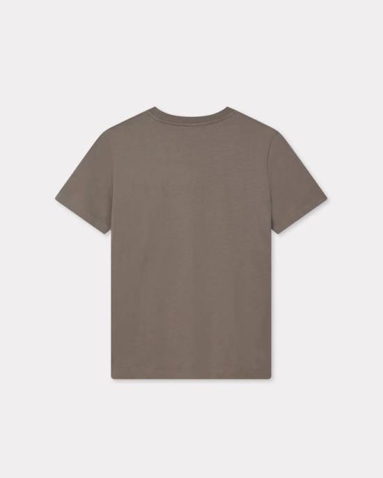 25FW 겐조 반팔 티셔츠 FF52TS1574SO 92 Beige - KENZO