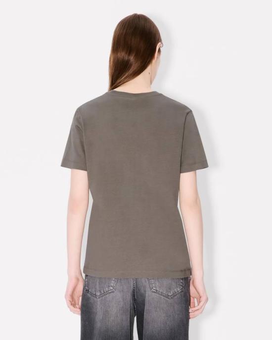 25FW 겐조 반팔 티셔츠 FF52TS1574SO 92 Beige - KENZO