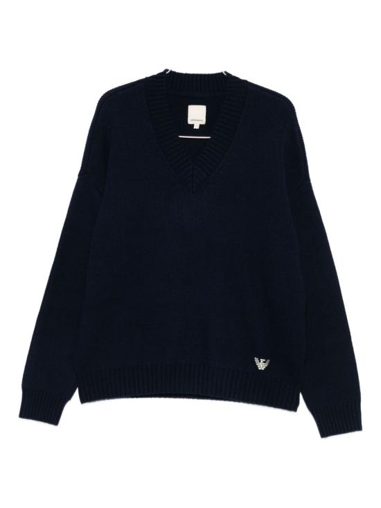 25FW 엠포리오 아르마니 스웨터 EM002498 AF17000UB102 Blue
