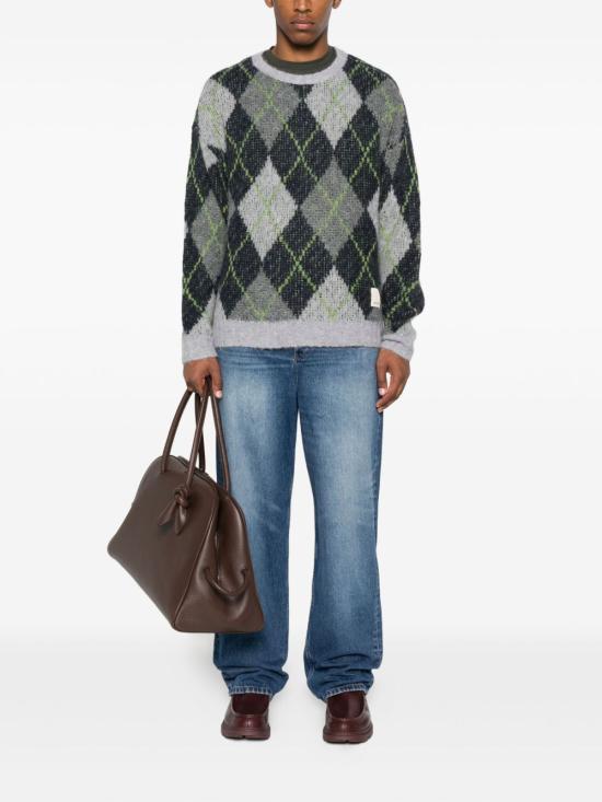 25FW 엠포리오 아르마니 스웨터 EM002500 AF19842FB001 Blue - EMPORIO ARMANI