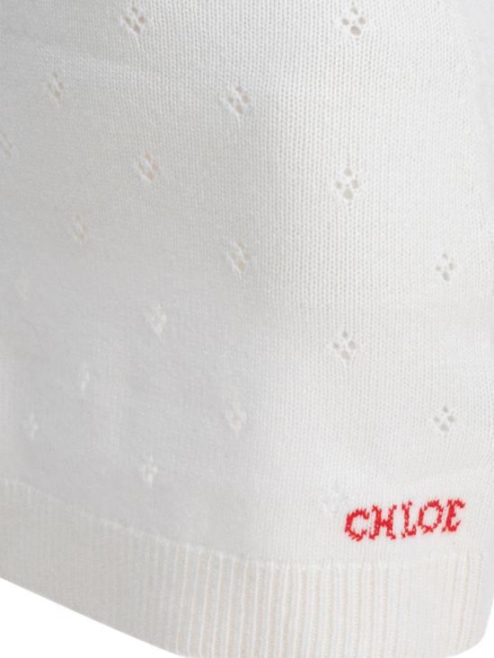 25FW 끌로에 숏 스커트 CH25WMJ06590107 WHITE - CHLOE