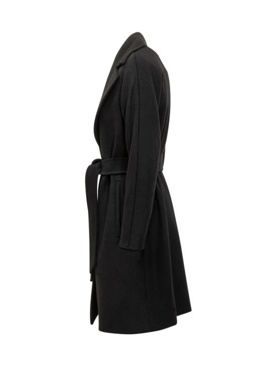 25FW 막스마라 스튜디오 코트 2526016152600 013 Black - MAX MARA STUDIO