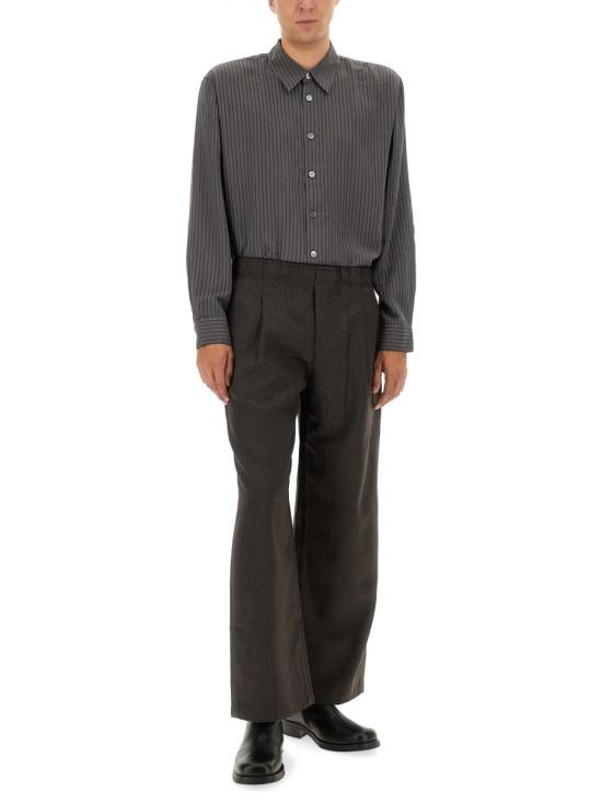 25FW 아워레가시 긴팔 셔츠 M4252BIS IRONSTRIPECEREMONYVISCOSE GREY - OUR LEGACY