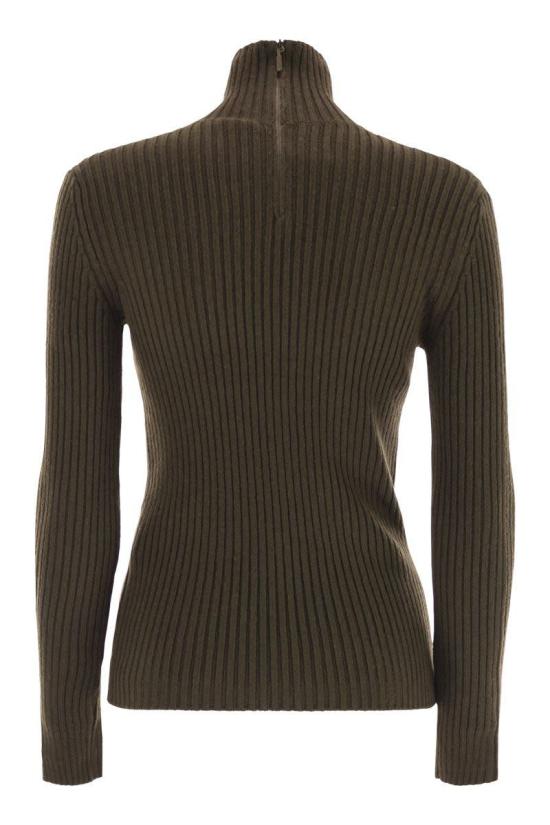 25FW 막스마라 터틀넥 2521366293600 006 BROWN - MAX MARA