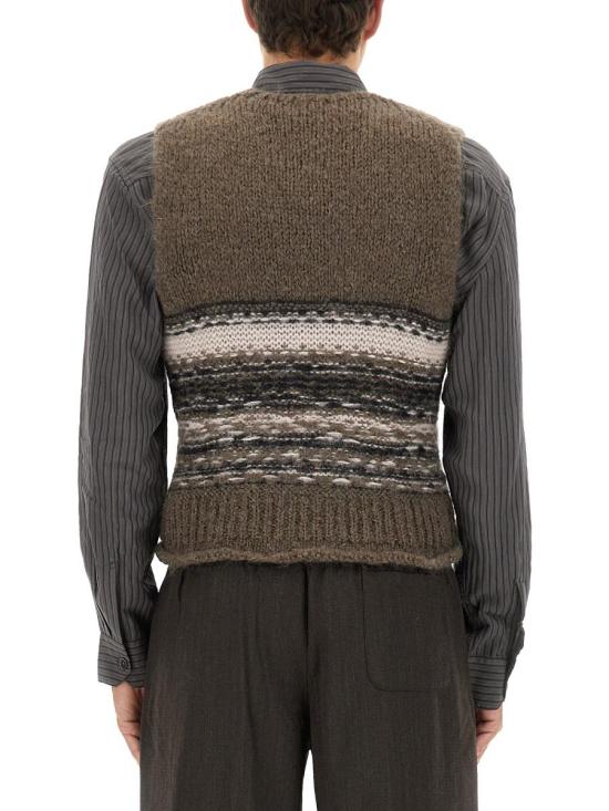 25FW 아워레가시 니트 베스트 M4253PB BLURFAIRISLE MULTICOLOUR - OUR LEGACY