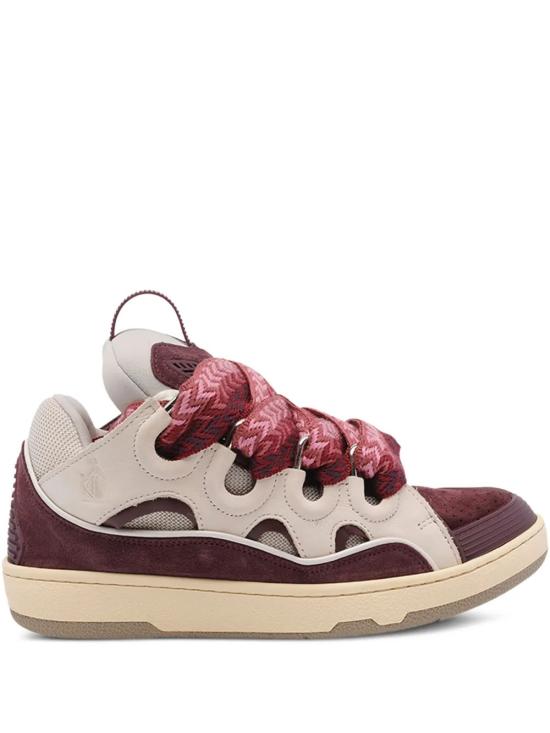 25FW 랑방 스니커즈 FUSKDK12BICOE250539 Bordeaux