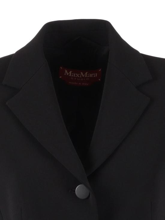25FW 막스마라 스튜디오 수트 자켓 2526046081600 001 NERO 242086 Black - MAX MARA STUDIO