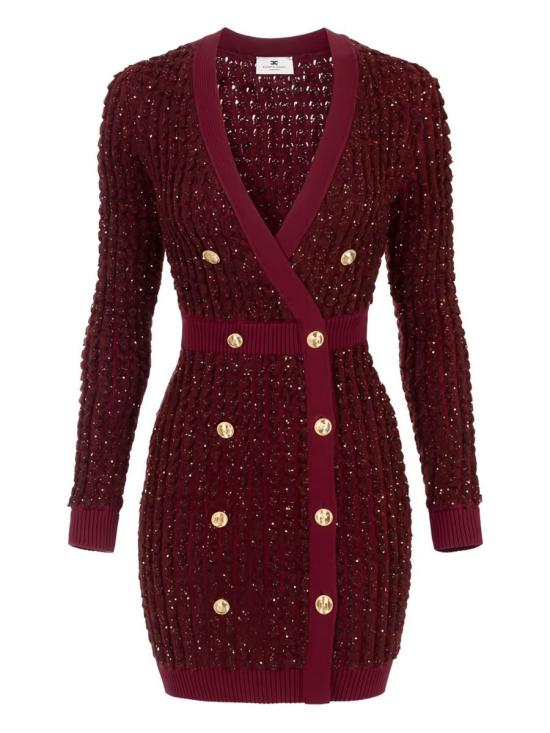 25FW 엘리자베타프랜치 숏 원피스 AM15Q56E2 CG3 ROUGE NOIR