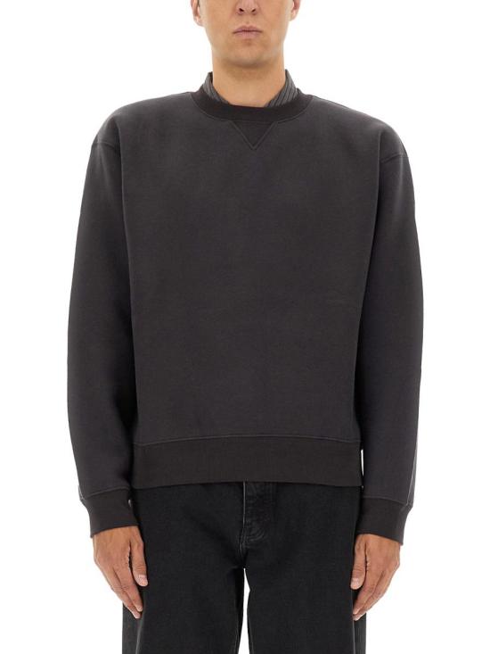 25FW 아워레가시 스웨터 M4256PB BLACKBEARWOOLYFLEECE Black