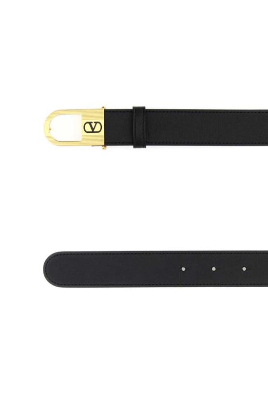 25FW 발렌티노 가라바니 가죽 벨트 7Y0T0ST8JAQ 0NO Black - VALENTINO GARAVANI