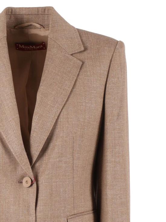 25FW 막스마라 스튜디오 수트 자켓 2526046071600 002 NOCCIOLA 242085 BROWN - MAX MARA STUDIO