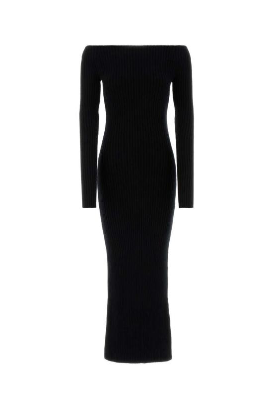 25FW 막스마라 롱 원피스 2521326203600 007 Black