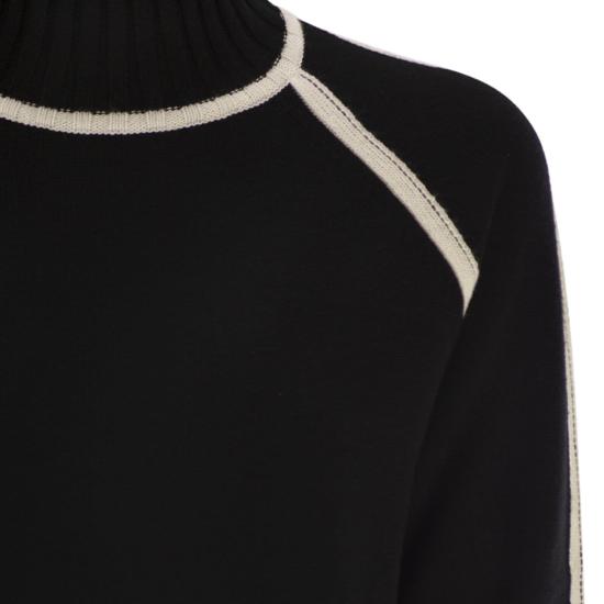 25FW 막스마라 스튜디오 터틀넥 2526366062600 BLACK - MAX MARA STUDIO