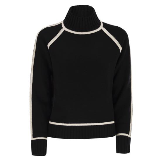 25FW 막스마라 스튜디오 터틀넥 2526366062600 BLACK