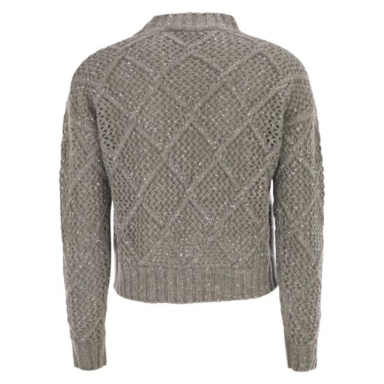 25FW 막스마라 스튜디오 스웨터 2526366052600 GREY - MAX MARA STUDIO