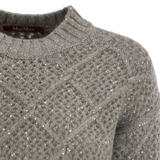 25FW 막스마라 스튜디오 스웨터 2526366052600 GREY - MAX MARA STUDIO
