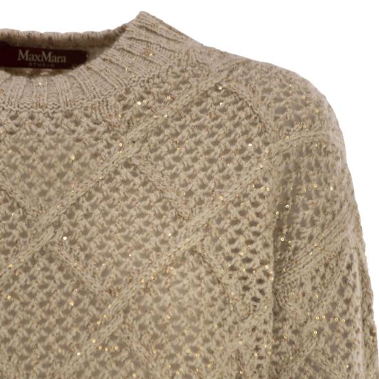 25FW 막스마라 스튜디오 스웨터 2526366052600 BEIGE - MAX MARA STUDIO