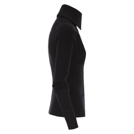 25FW 스포트막스 터틀넥 2522366022600 BLACK - SPORTMAX