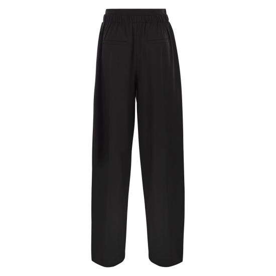 25FW 스포트막스 스트레이트 팬츠 2522136022600 BLACK - SPORTMAX