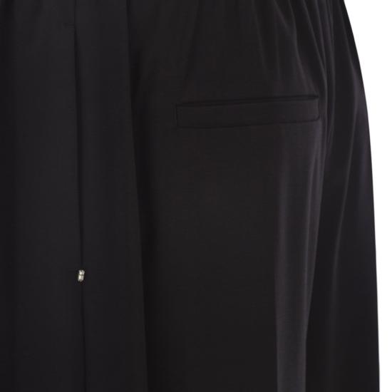 25FW 스포트막스 스트레이트 팬츠 2522136022600 BLACK - SPORTMAX