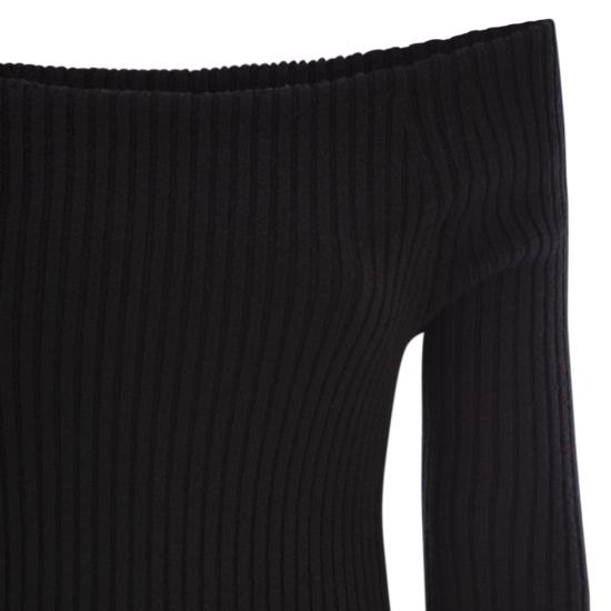 25FW 막스마라 미디 원피스 2521326203600 BLACK - MAX MARA