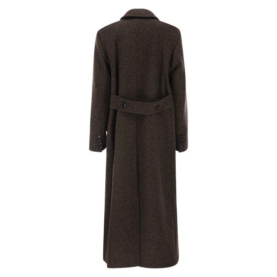 25FW 막스마라 아르코 버진울 코트 2521016443600 BLACK - MAX MARA