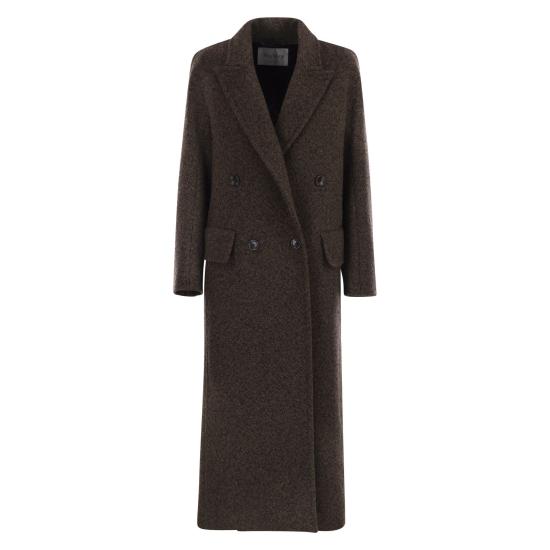 25FW 막스마라 아르코 버진울 코트 2521016443600 BLACK