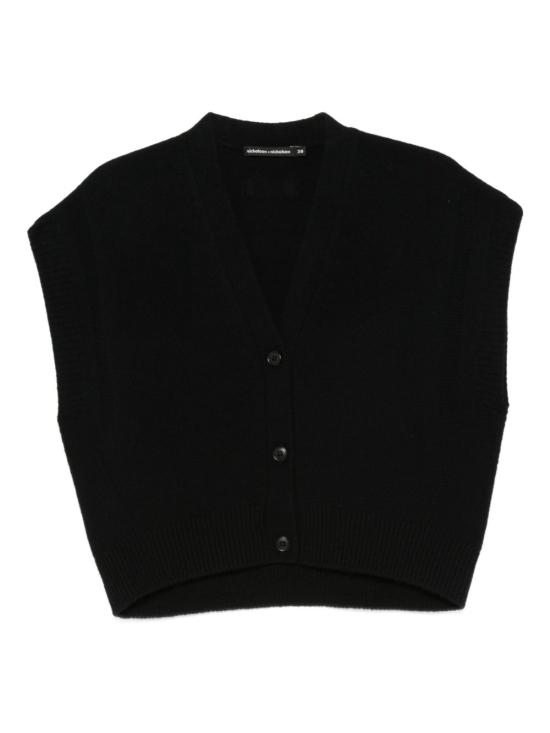 25FW 니콜슨&니콜슨 베스트 ZOE BLK Black